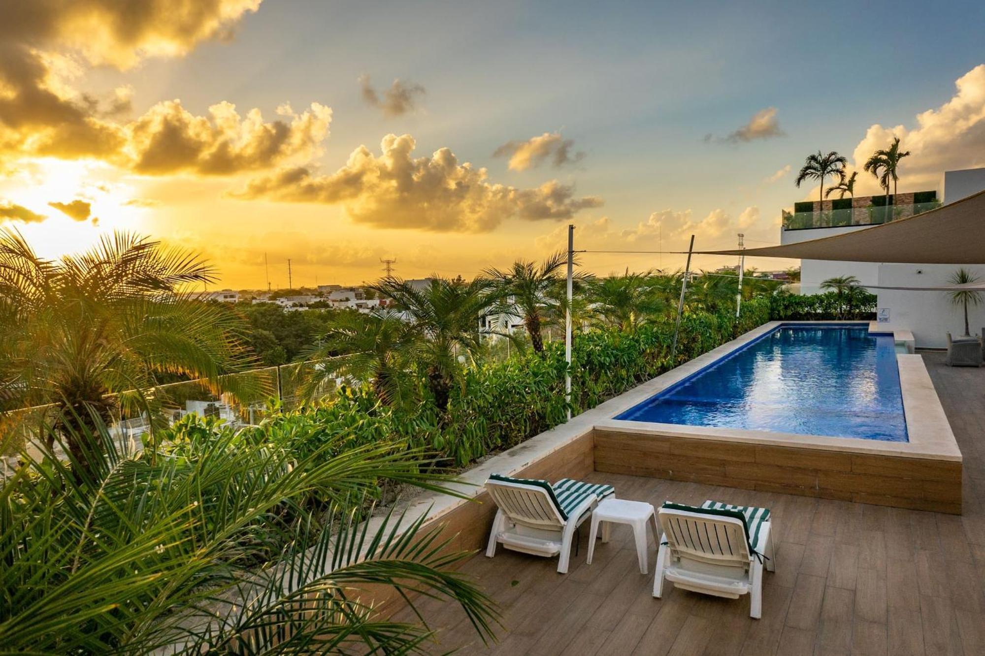 Opal Suites Apartments Playa del Carmen Bagian luar foto